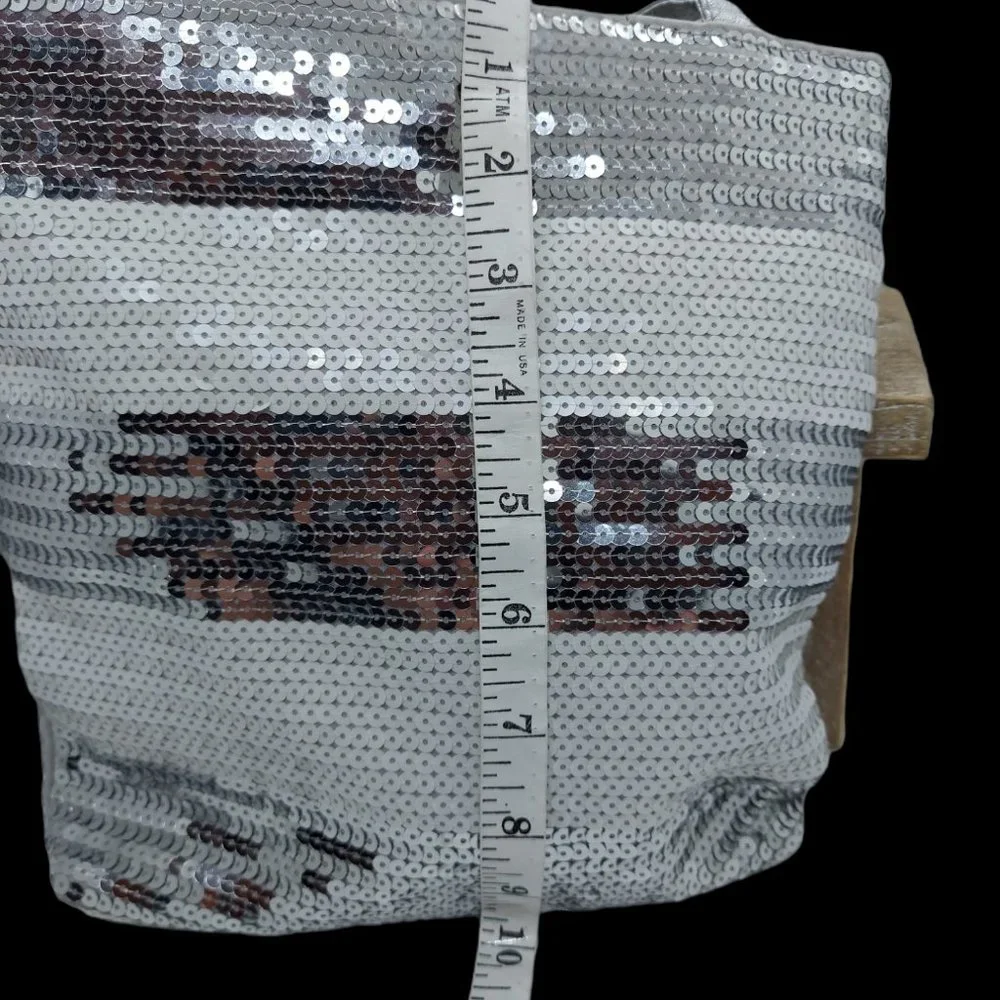 Limited Too Fully Sequined Small Bag with Matching Bracelet - Picture 3 of 6